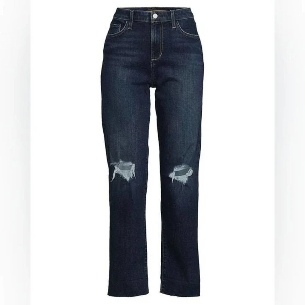 Joe's JeansWomen's Blue Mid Rise Distressed Jeans size 25 new!!‎